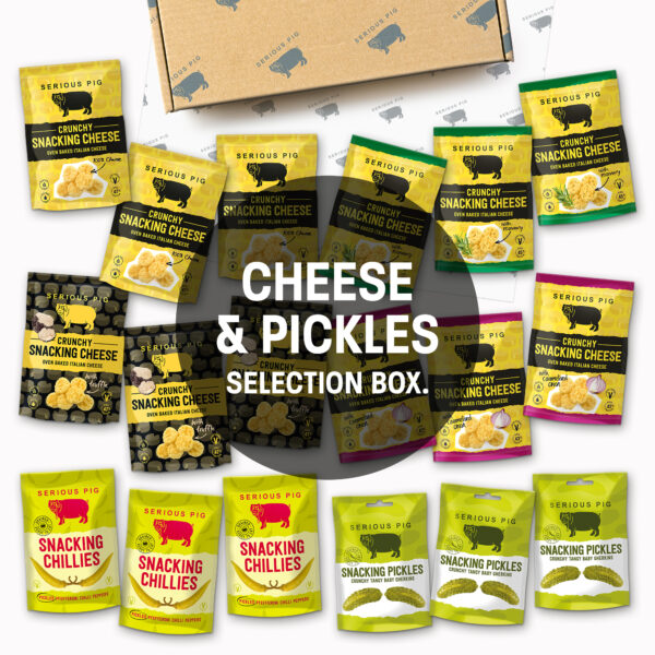 Serious Pig Cheese & Pickles Gift box