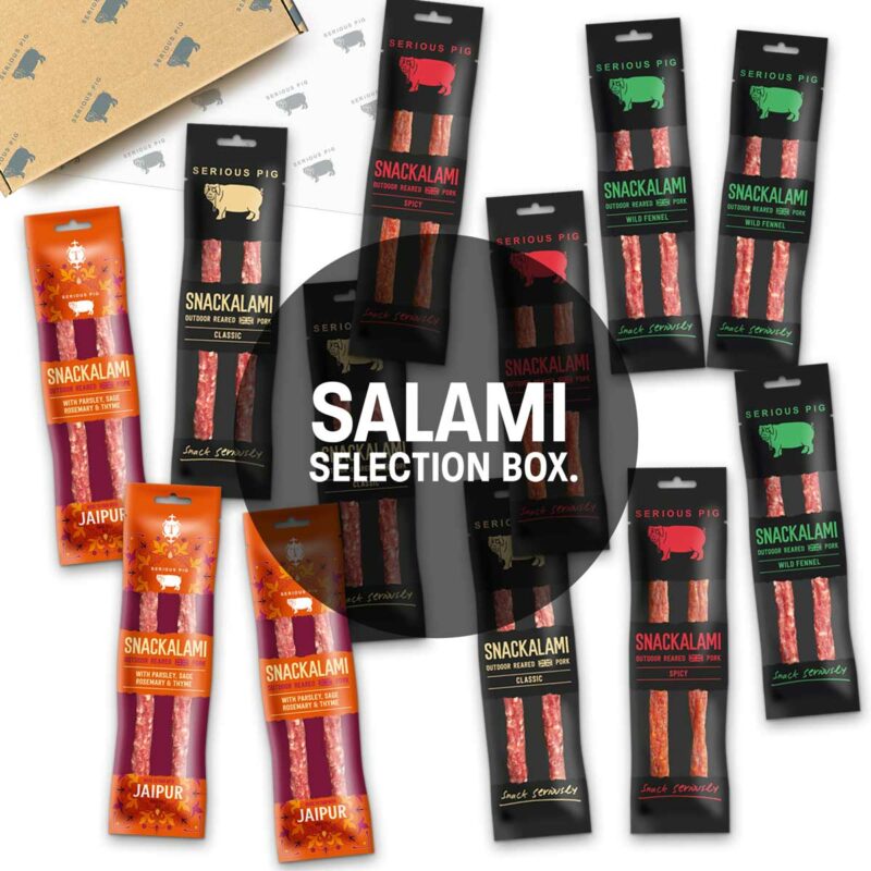 Salami snacks